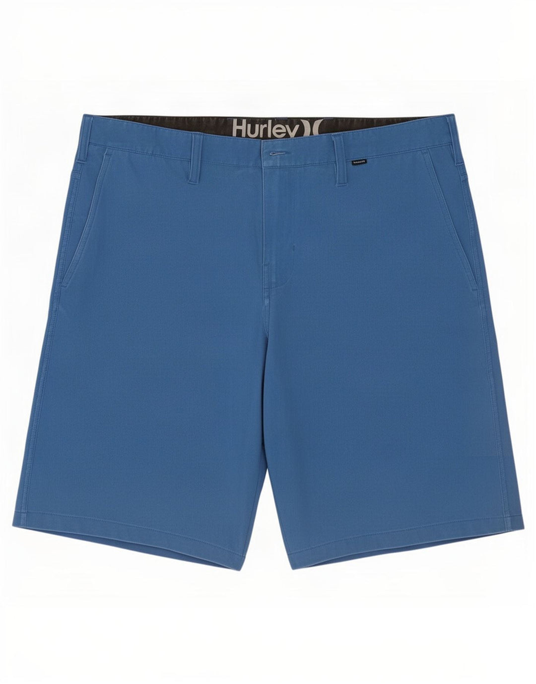 Ανδρικό σορτς Chino Hurley μεγάλο W36 μπλε πολυεστέρα