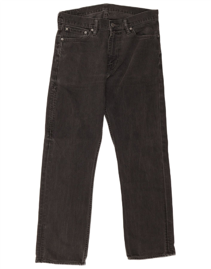 Ανδρικό τζιν Levi's Straight W30 L30 Γκρι