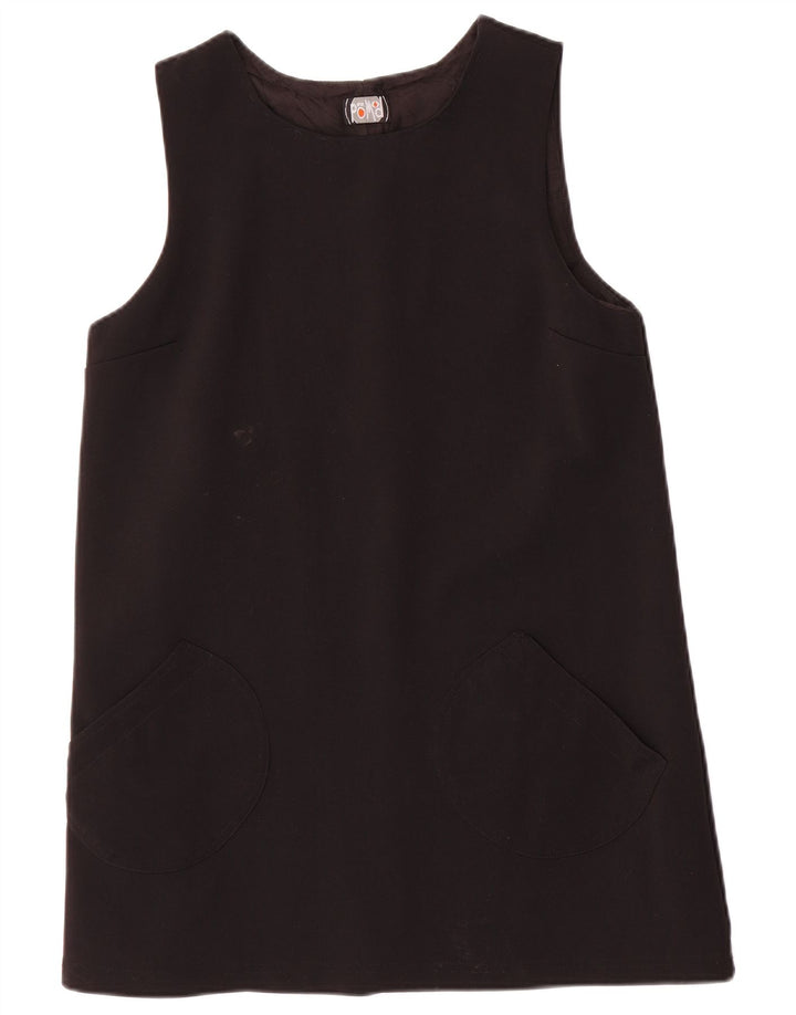 Promod Γυναικείο Αμάνικο Φόρεμα Shift UK 12 Medium Black Polyamide
