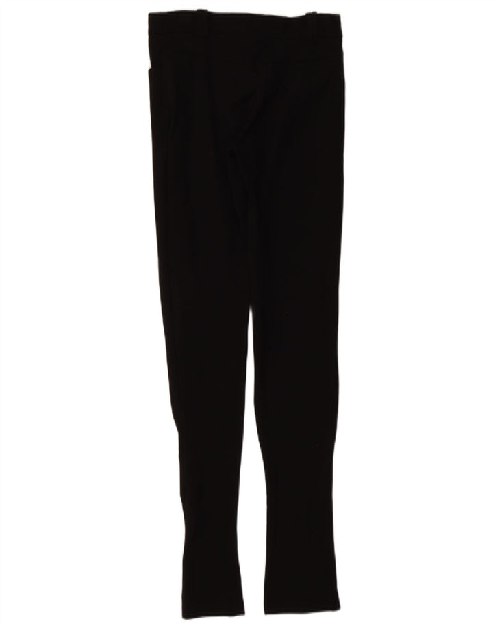 ZARA Γυναικείο Skinny Casual Παντελόνι XS W24 L32 Μαύρο Συνθετικό