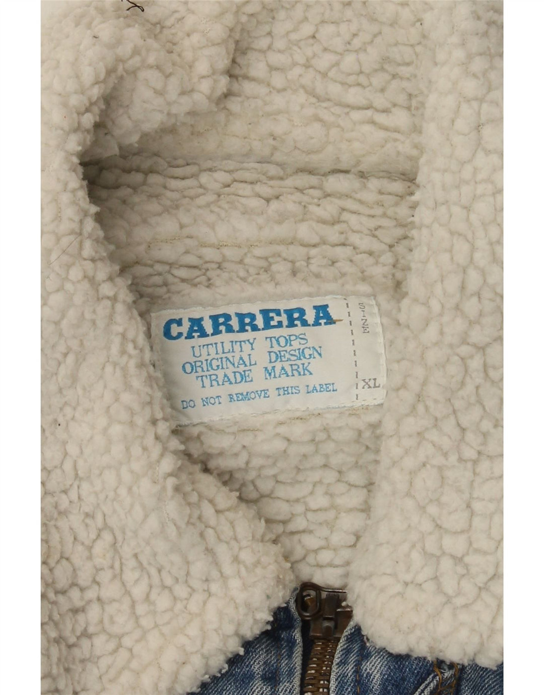Carrera Mens Sherpa Τζιν Μπουφάν UK 42 XL Μπλε