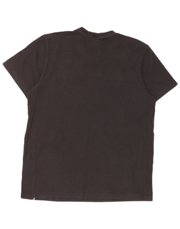 Ανδρικό T-Shirt Adidas Top μεγάλο μαύρο βαμβακερό