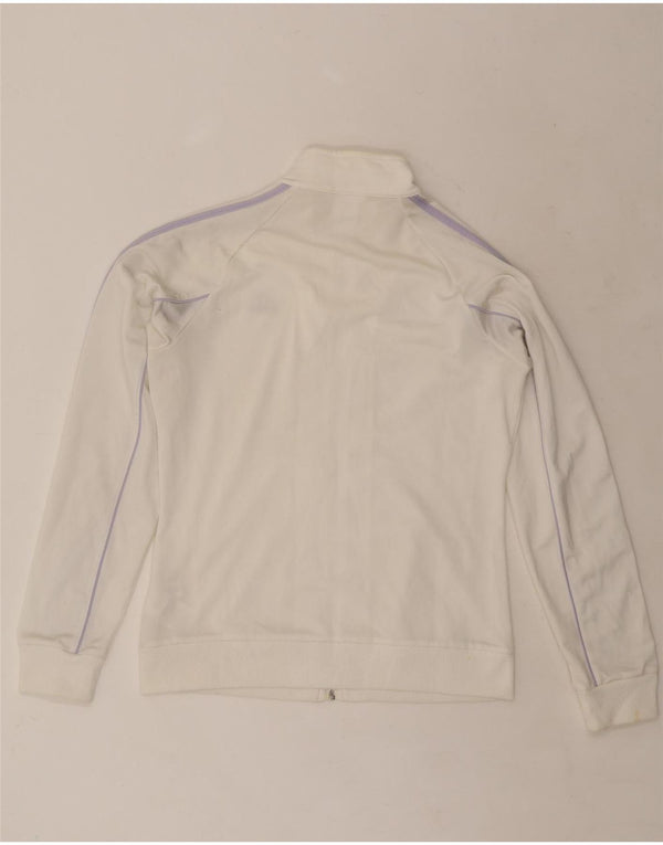 Γυναικεία αθλητική φόρμα ADIDAS Top Jacket UK 16 Large Off White Polyester
