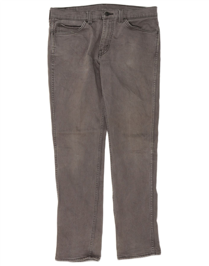 Levi's Mens 511 Slim Jeans W34 L32 Γκρι βαμβακερό
