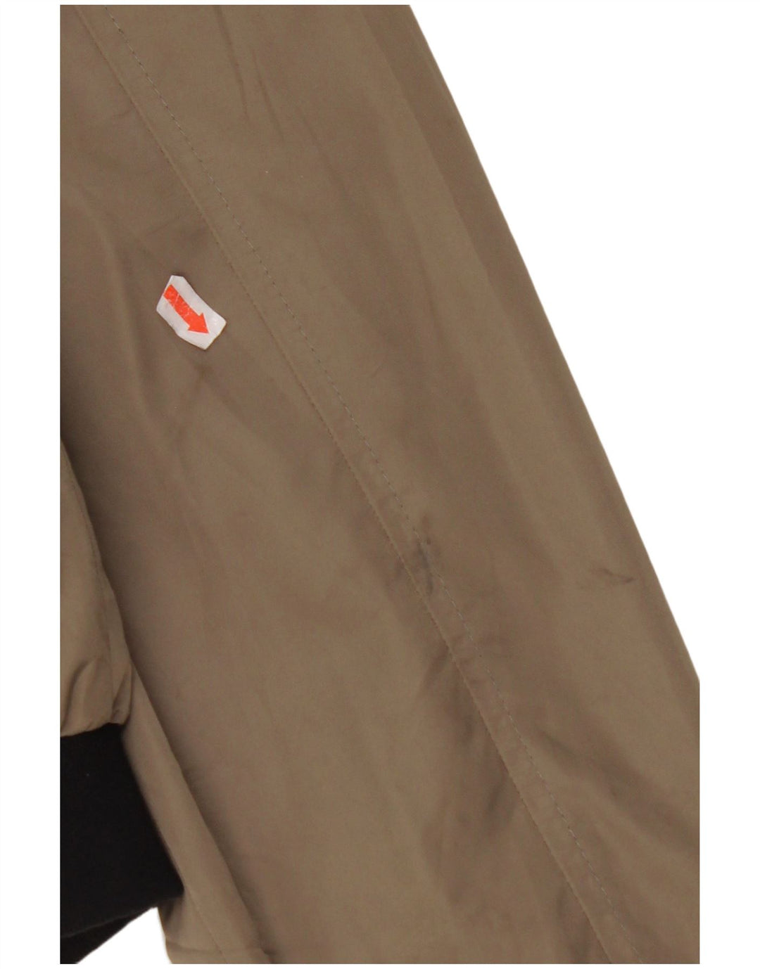 ZARA Womens Oversized Bomber Jacket UK 10 Small Green Cotton