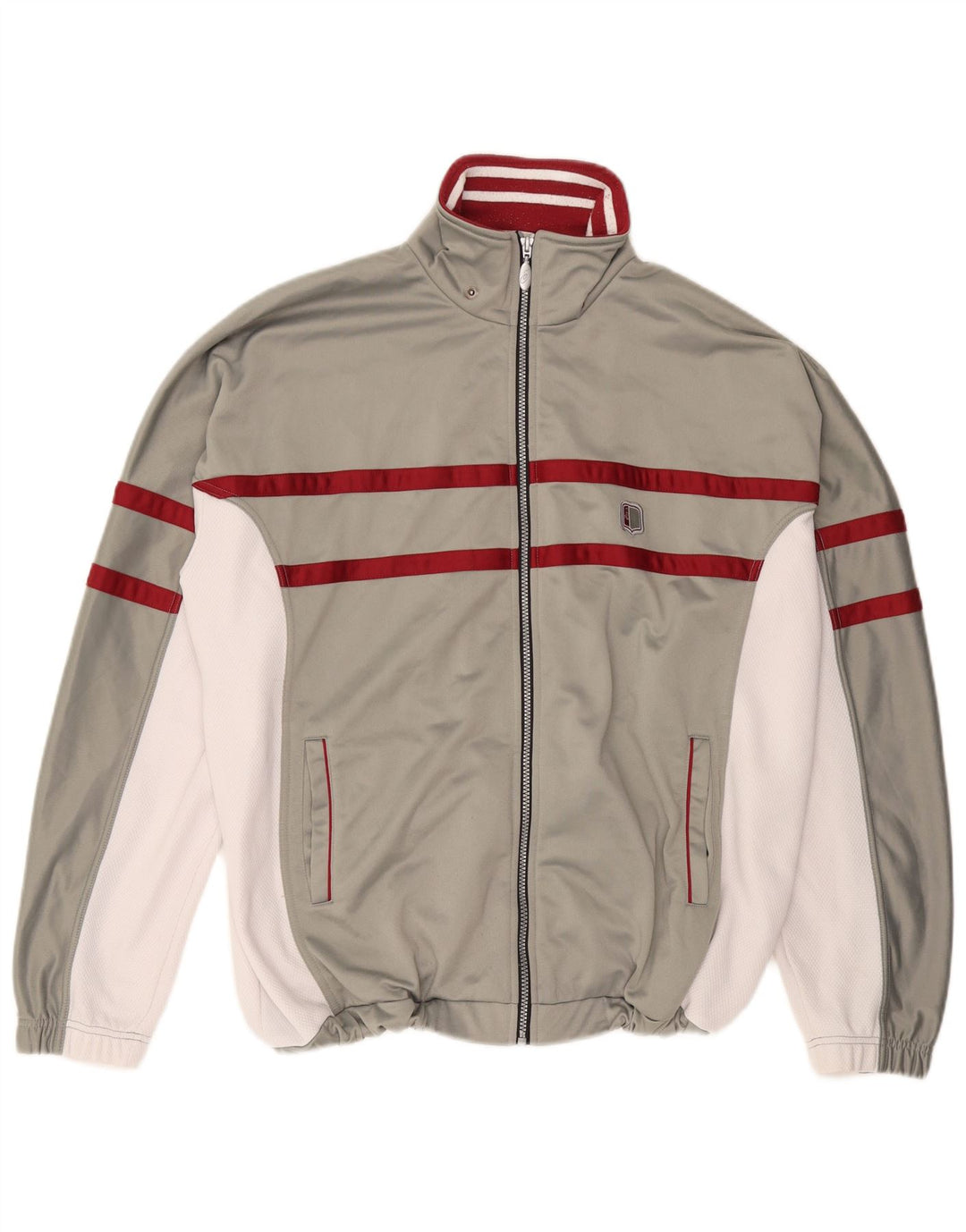 Ανδρική φόρμα ASICS Top Jacket XL Grey Colourblock Polyester