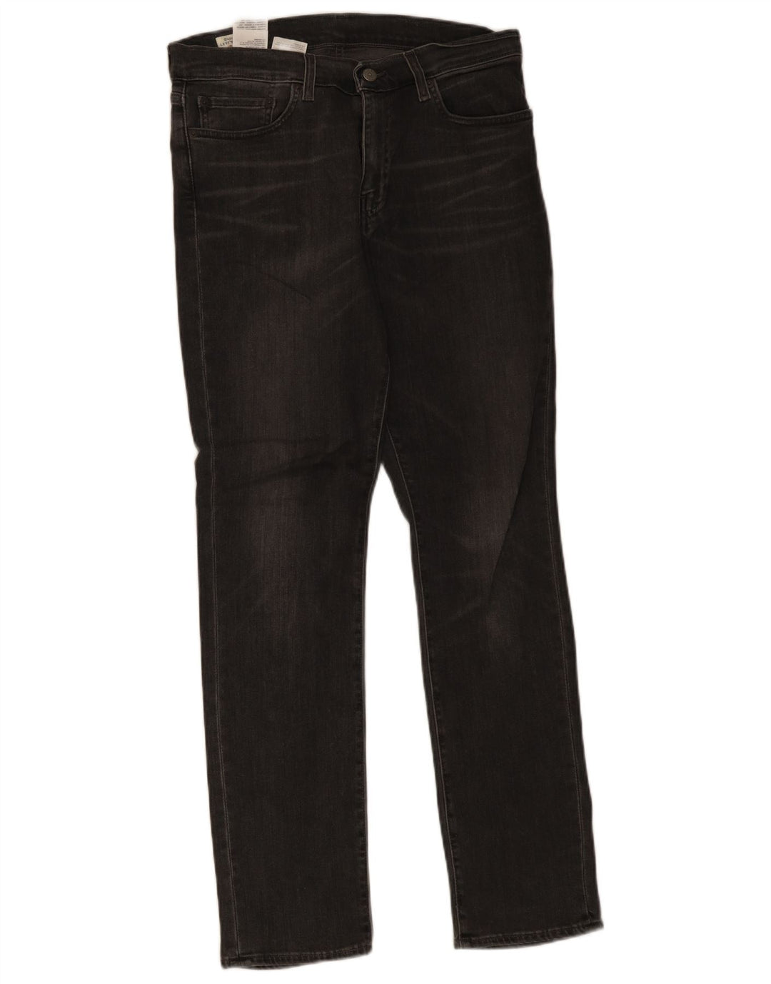 Levi's Mens 511 Slim Jeans W32 L32 Μαύρο βαμβακερό