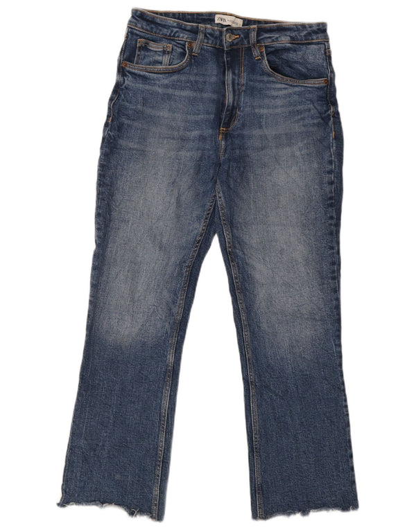 Zara Womens Straight Jeans EU 38 Small W30 L26 Blue