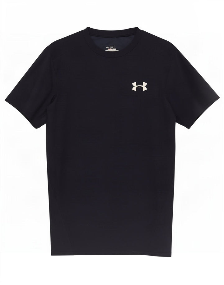 Ανδρικό μπλουζάκι Under Armour Heat Gear Top Medium Navy Blue Polyester