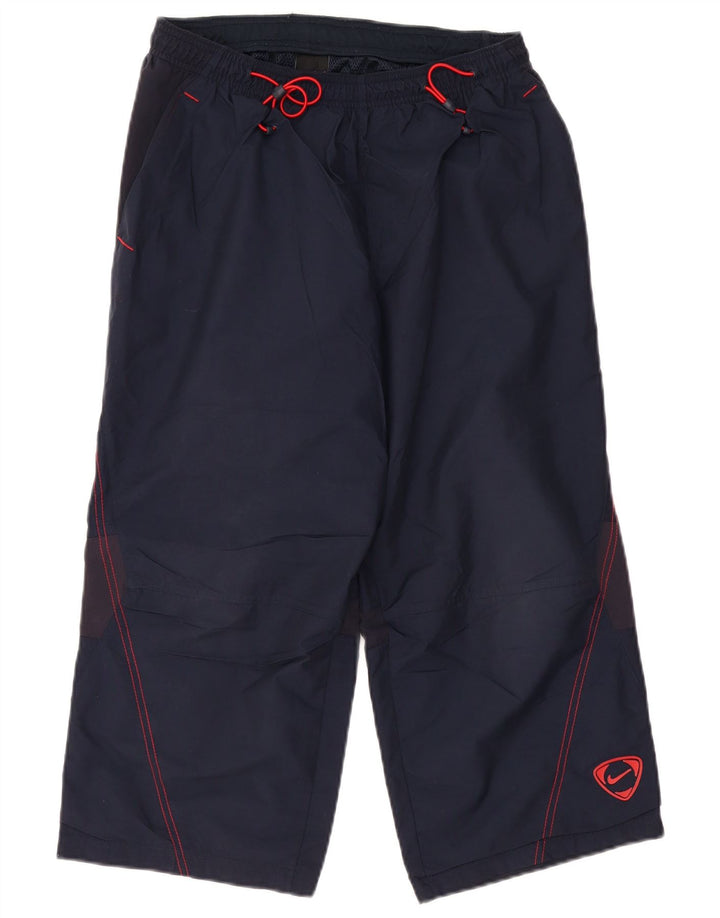 Ανδρικές φόρμες NIKE Capri Παντελόνια μεσαίου μπλε ναυτικού χρώματος Nylon