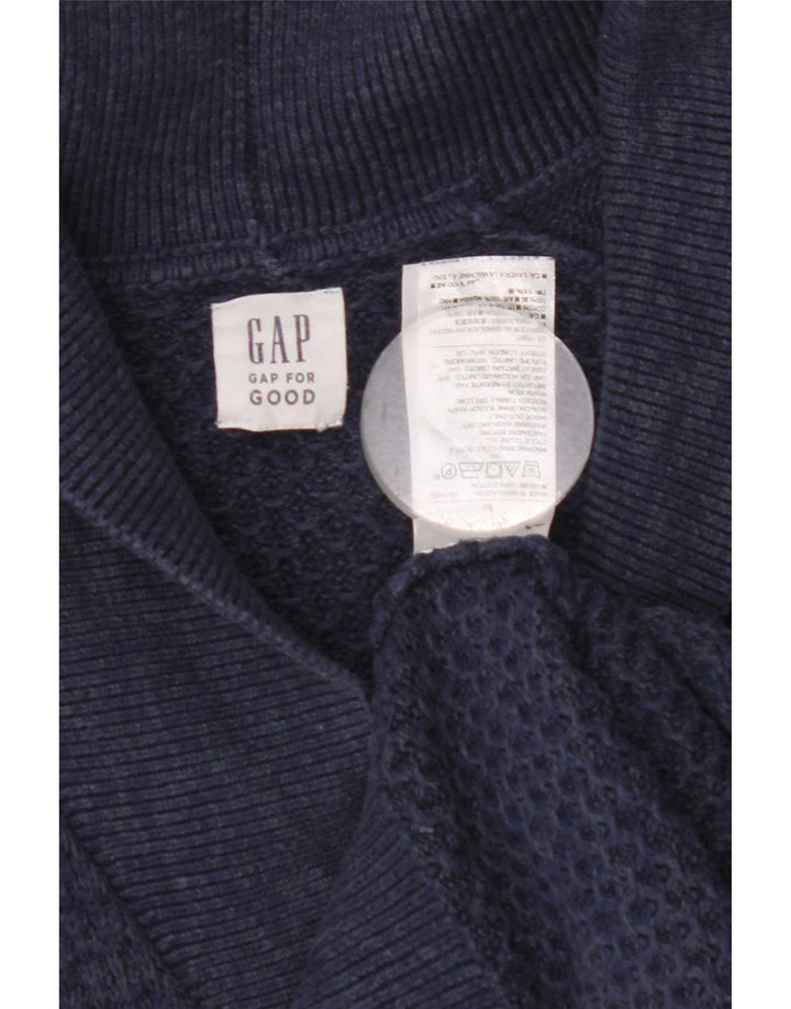 Ανδρικό πουλόβερ Gap Ζακέτα Μικρό Navy Blue Βαμβακερό