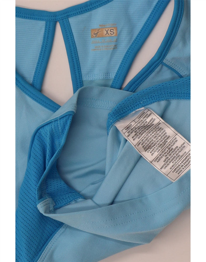 Γυναικείο φανελάκι NIKE Crop UK 4 XS Blue Polyester