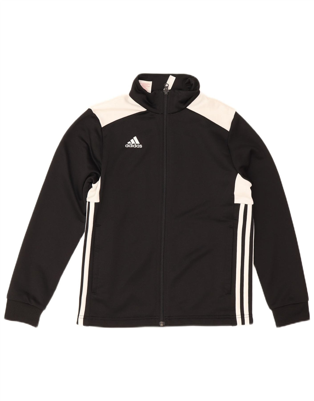 Κορυφαία φόρμα Adidas Boys 11-12 ετών Μαύρο Colourblock Polyester