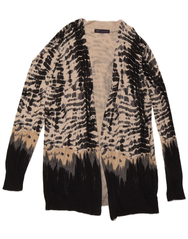 MARKS & SPENCER Γυναικείο Ζακέτα Longline UK 12 Medium Beige