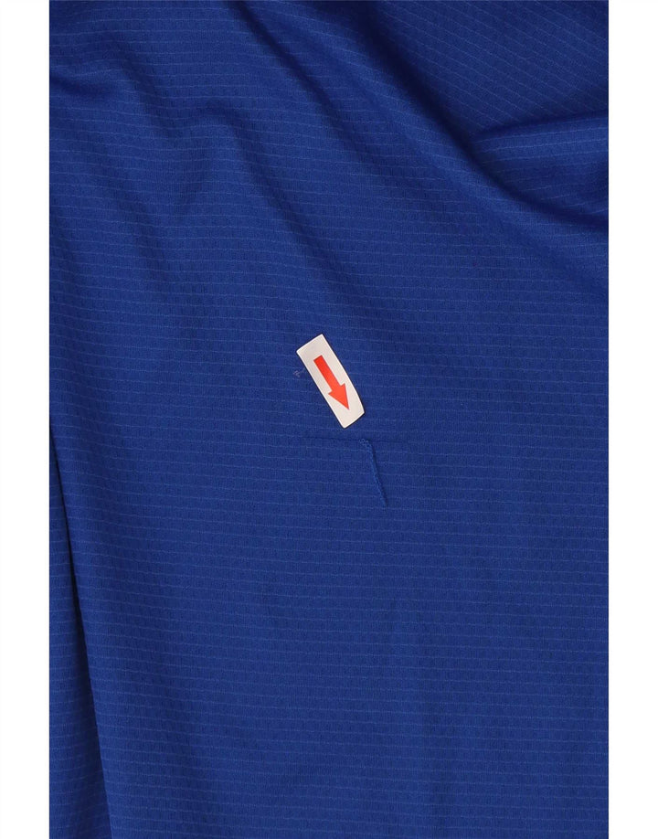 Ανδρικό T-Shirt Adidas Top Large Blue Polyester