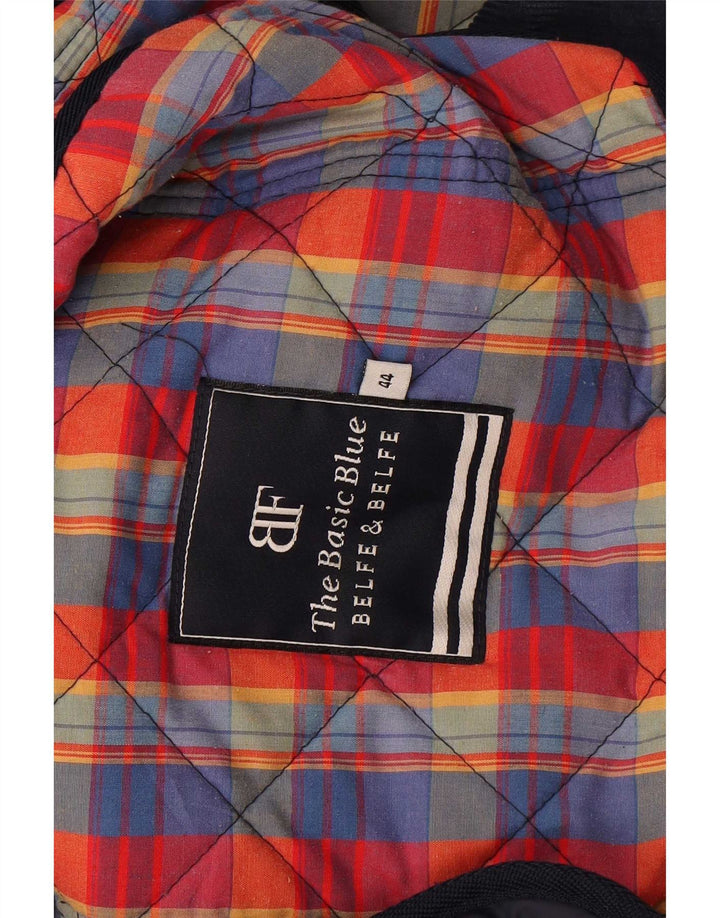 Belfe & Belfe Ανδρικό καπιτονέ μπουφάν IT 44 Medium Navy Blue Polyester