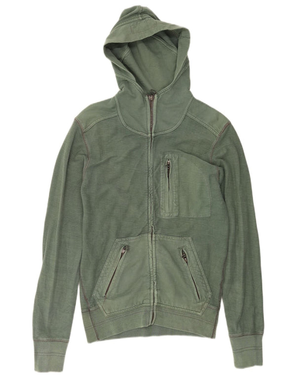 Πουλόβερ Zara Boys Zip Hoodie 15-16 Years Large Green