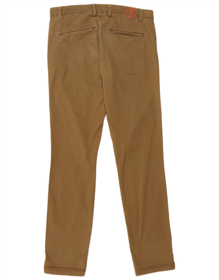 Zara Ανδρικό παντελόνι Chino Slim EU 40 Medium W31 L33 Καφέ