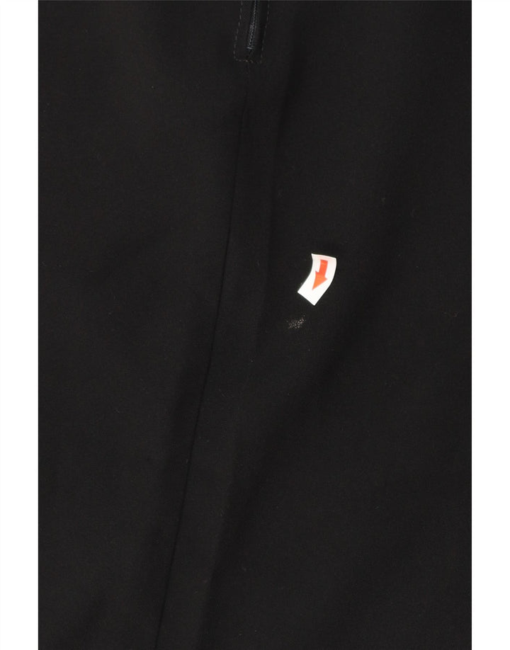 Benetton Γυναικεία Midi Φούστα IT 44 Medium W28 Μαύρο Πολυεστέρας