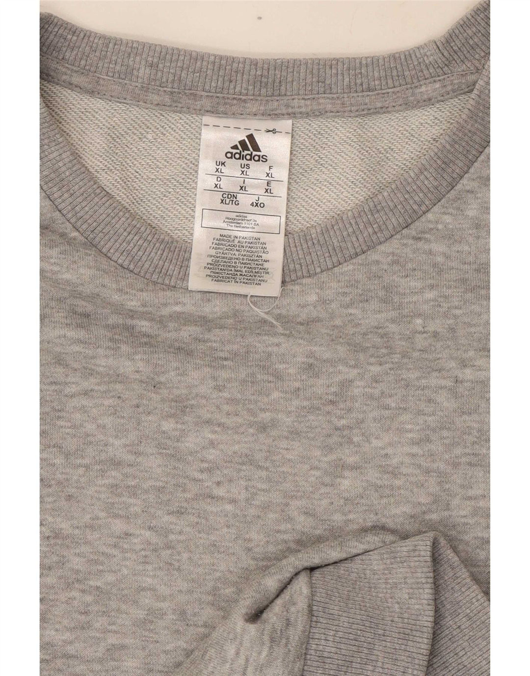 Ανδρικό φούτερ Adidas Jumper XL Γκρι βαμβακερό