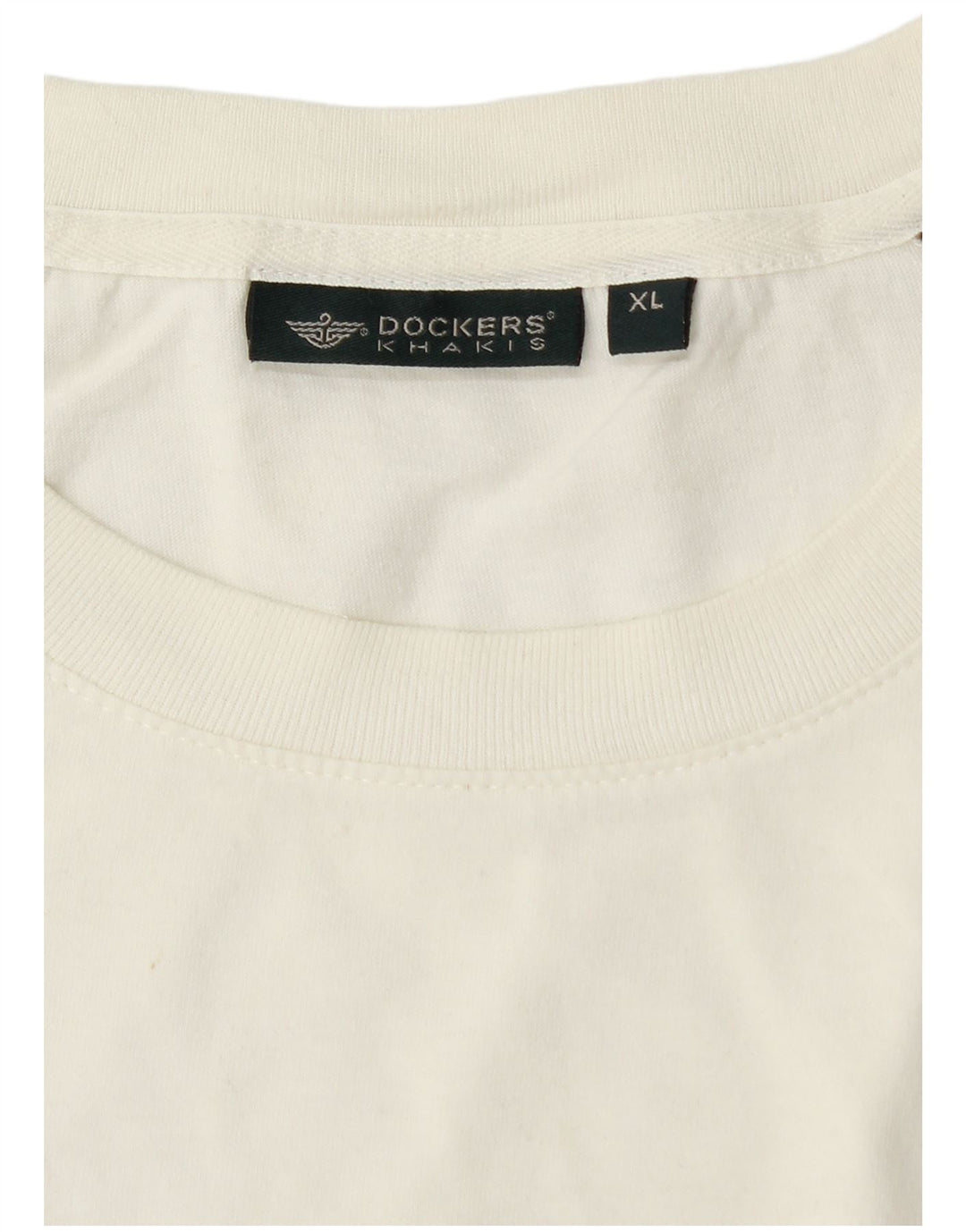 Dockers Ανδρικό T-Shirt Khakis Top XL White Colourblock