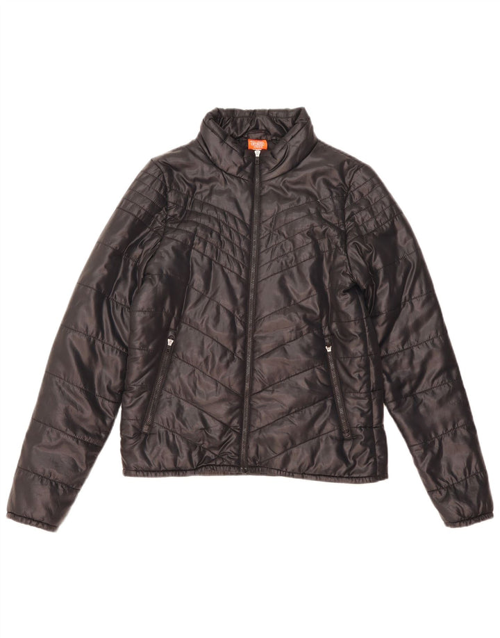 Γυναικείο παλτό Nike Crop padded UK 10 Small Black Nylon
