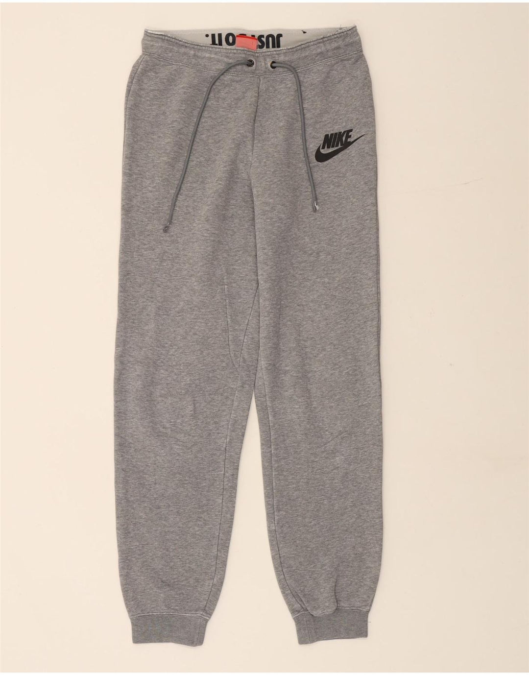 Ανδρική φόρμα NIKE Παντελόνι Joggers Μικρό Γκρι Βαμβακερό