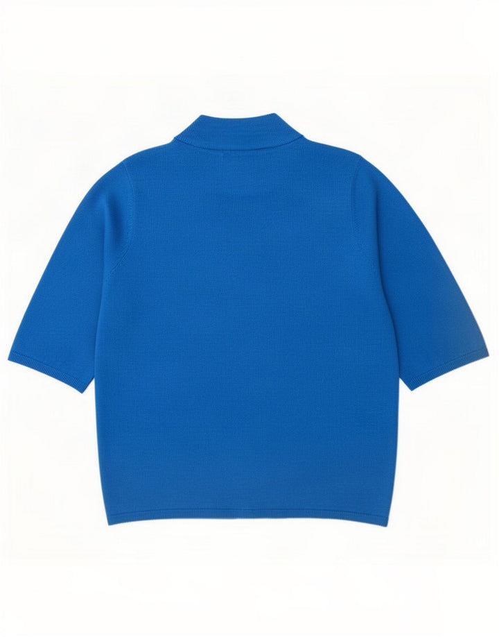 Marks & Spencer Γυναικείο πουλόβερ με λαιμό χελώνα UK 14 Medium Blue