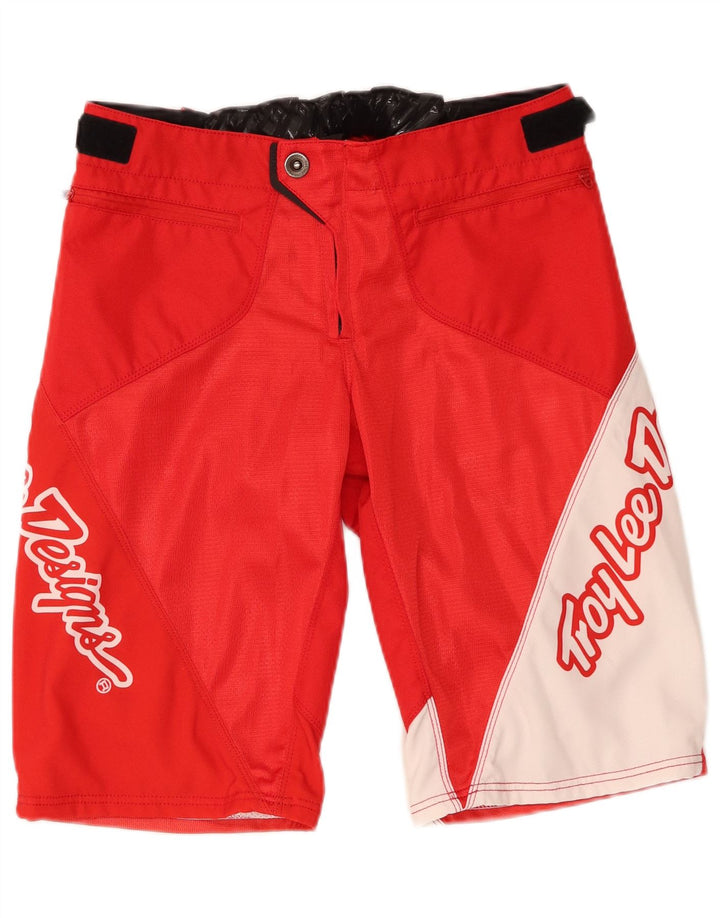 Ανδρικό γραφικό σορτς μοτοσικλέτας Troy Lee Designs Medium W32 Red Colourblock