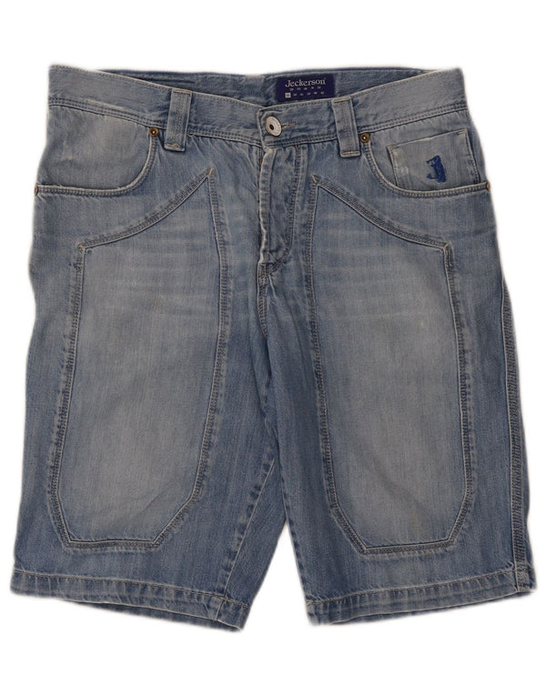 Ανδρικό τζιν σορτς Jeckerson W33 Medium Blue