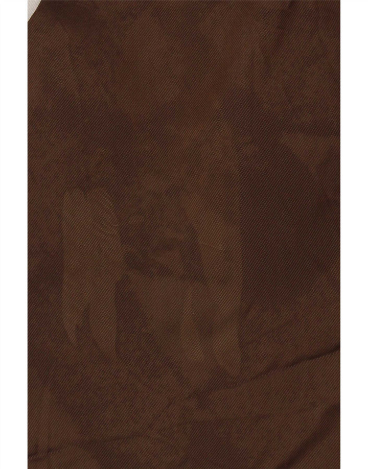 Vintage ανδρικό γιλέκο Μεσαίο καφέ Έλεγχος