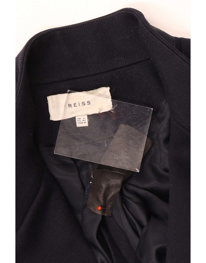 Γυναικείο παλτό Reiss UK 4 XS Navy Blue Wool