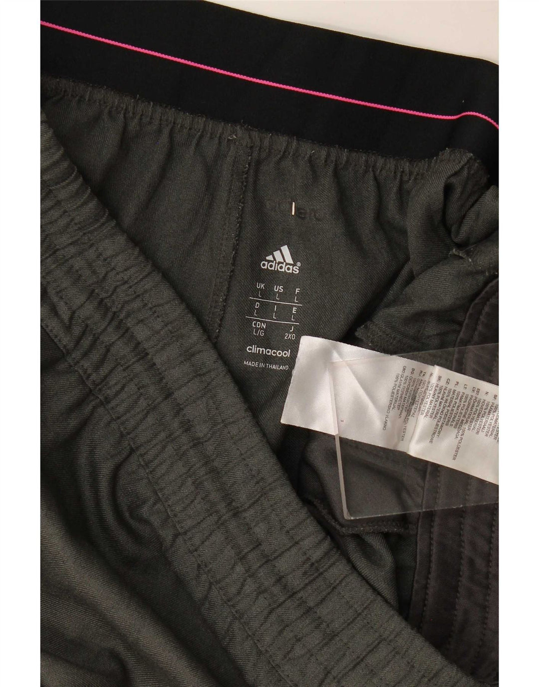Ανδρικό σορτς Adidas Climacool με μεγάλο γκρι πολυεστέρα