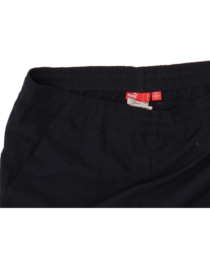 PUMA Boys Bermuda Sport Shorts 13-14 Years Navy Blue Polyester Vintage Puma and Second-Hand Puma from Messina Hembry 