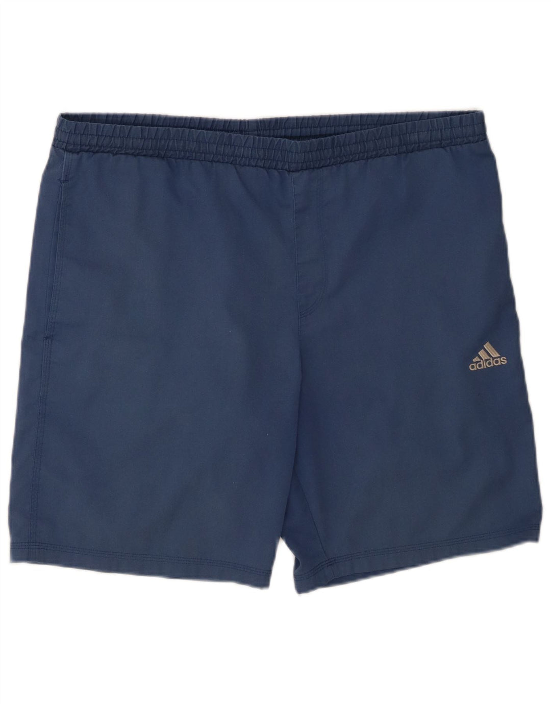 Ανδρικό αθλητικό σορτς Adidas από μεσαίο μπλε ναυτικό πολυεστέρα