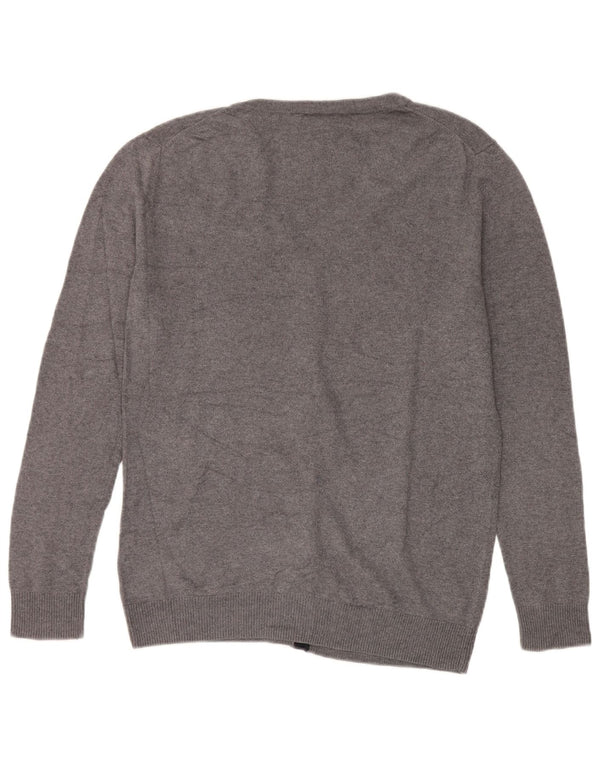 Γυναικεία ζακέτα Ellesse UK 14 Large Grey Cotton