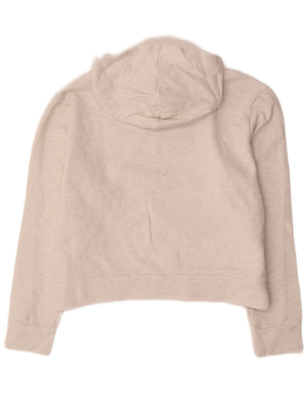 Puma γυναικεία κουκούλα με κουκούλα Crop UK 14 Medium Off White