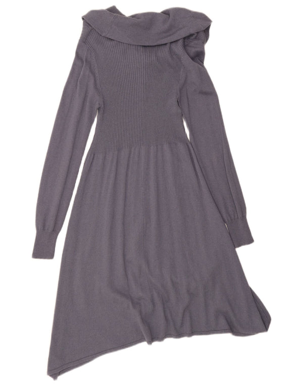Γυναικείο μακρυμάνικο φόρεμα Marks & Spencer UK 8 Small Grey