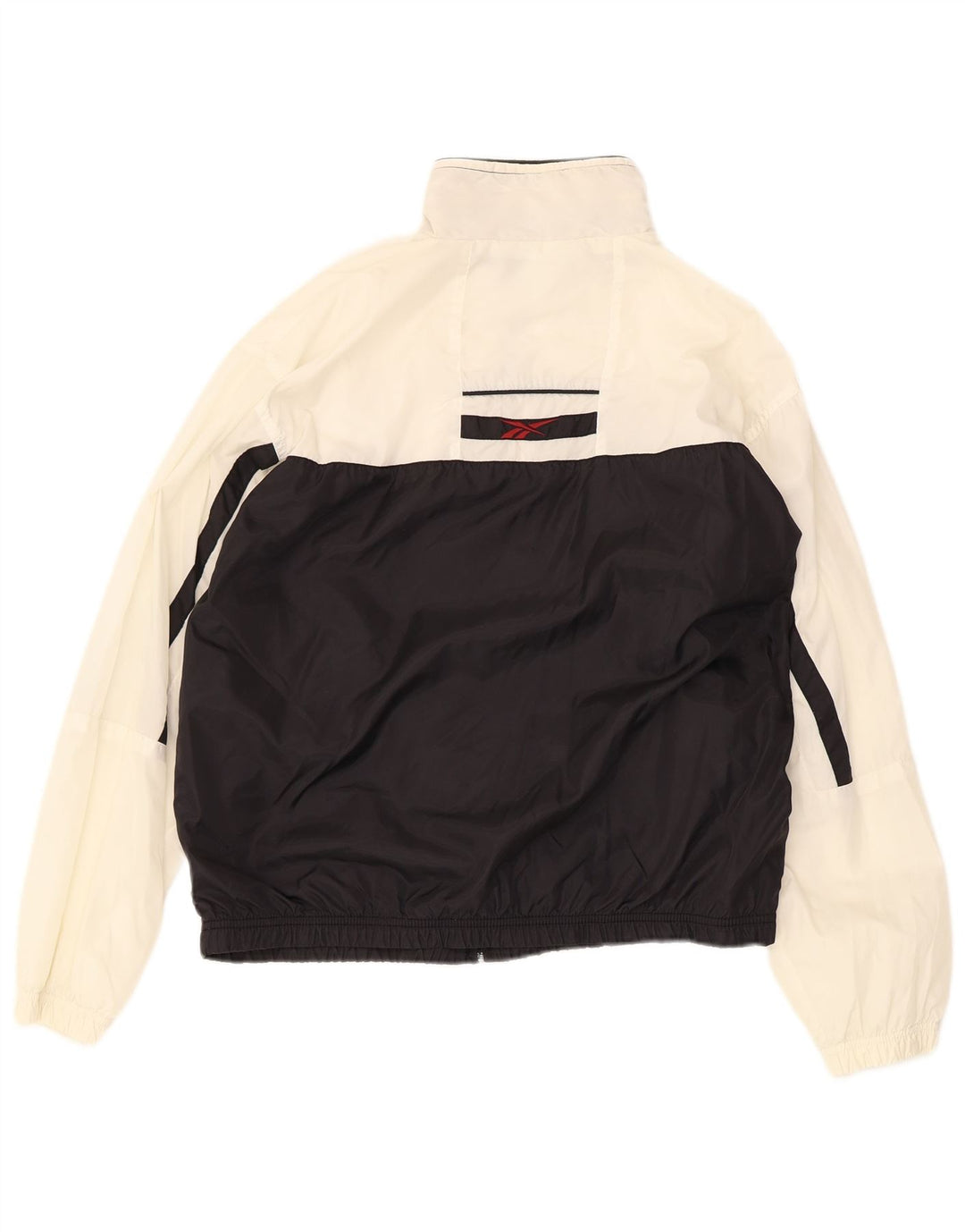 Γυναικεία αθλητική φόρμα Reebok Top Jacket UK 12 Medium White Colourblock