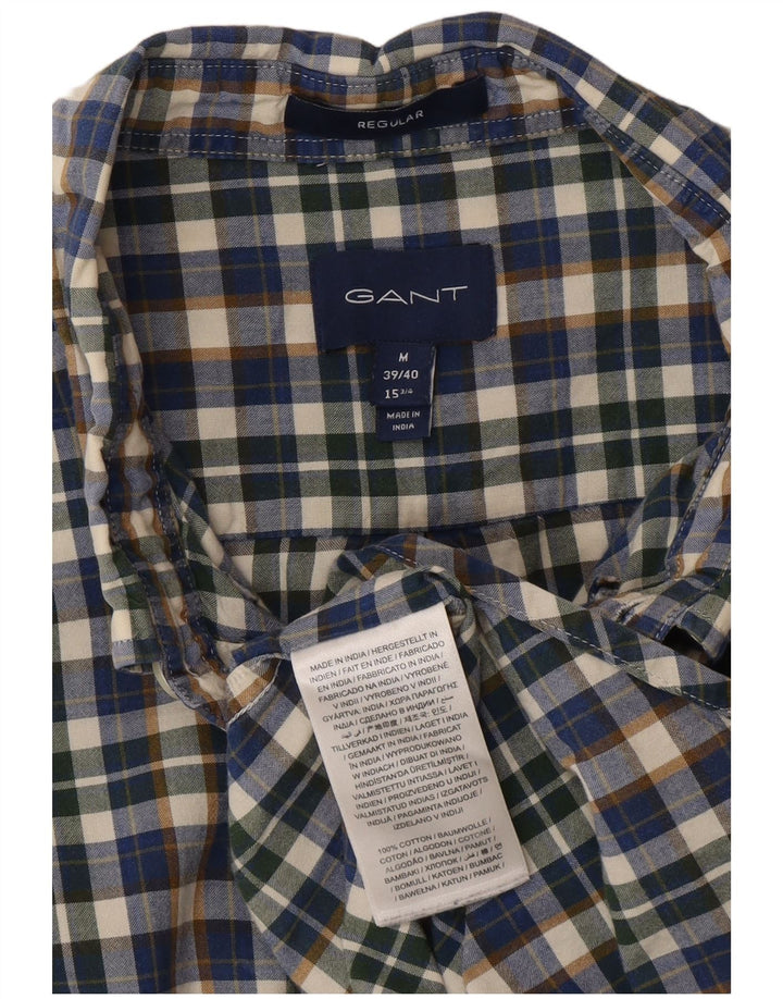 Ανδρικό πουκάμισο Gant Regular Fit Size 15 1/2 39/40 Μέτριο πολύχρωμο Check