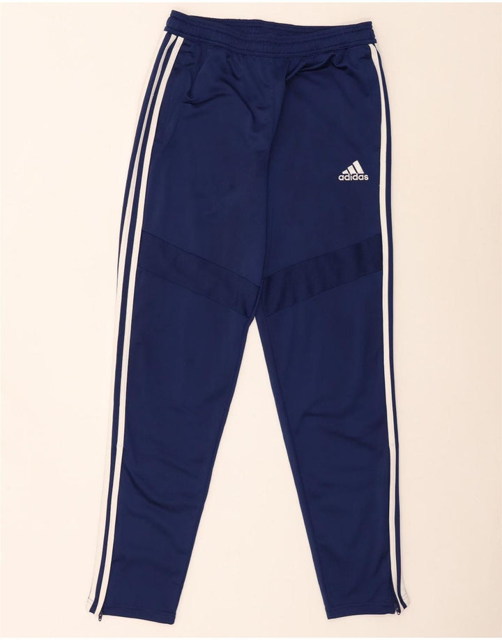 Παντελόνι αθλητικής φόρμας Adidas Boys 15-16 Years Navy Blue Polyester