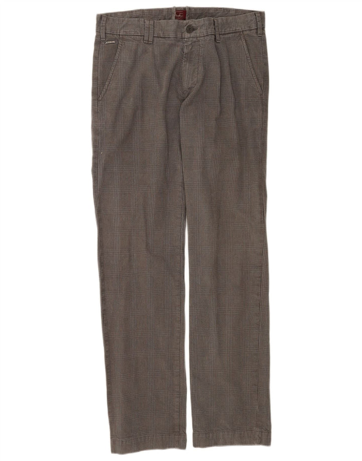 Ανδρικό παντελόνι Chino Marlboro Classics W36 L34 Γκρι βαμβακερό