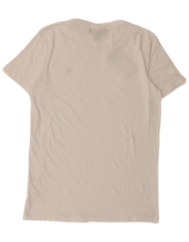 Ανδρικό T-Shirt Lyle & Scott Top Μεσαίο λευκό βαμβακερό