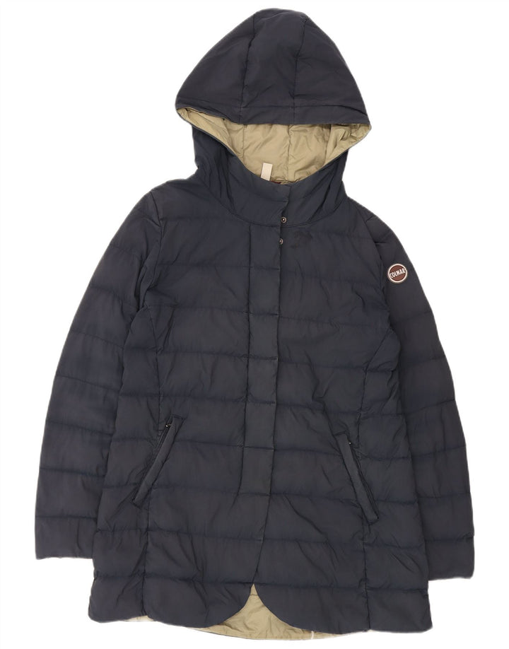 Colmar Γυναικείο μπουφάν με κουκούλα IT 44 Medium Navy Blue Polyamide
