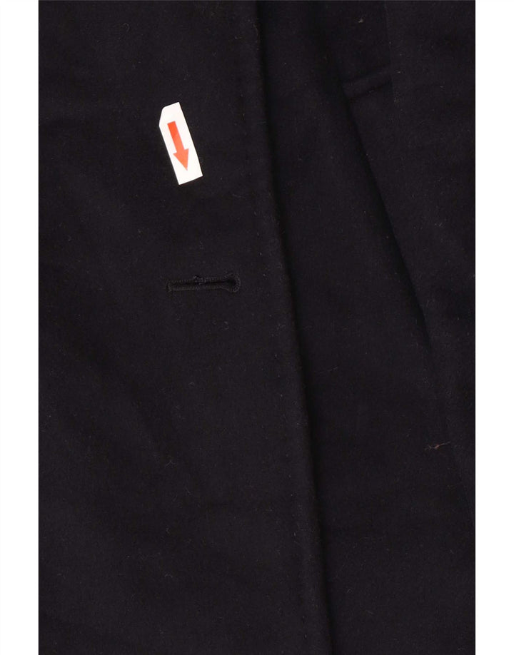 Zara Γυναικείο παλτό με διπλό στήθος UK 14 Medium Navy Blue