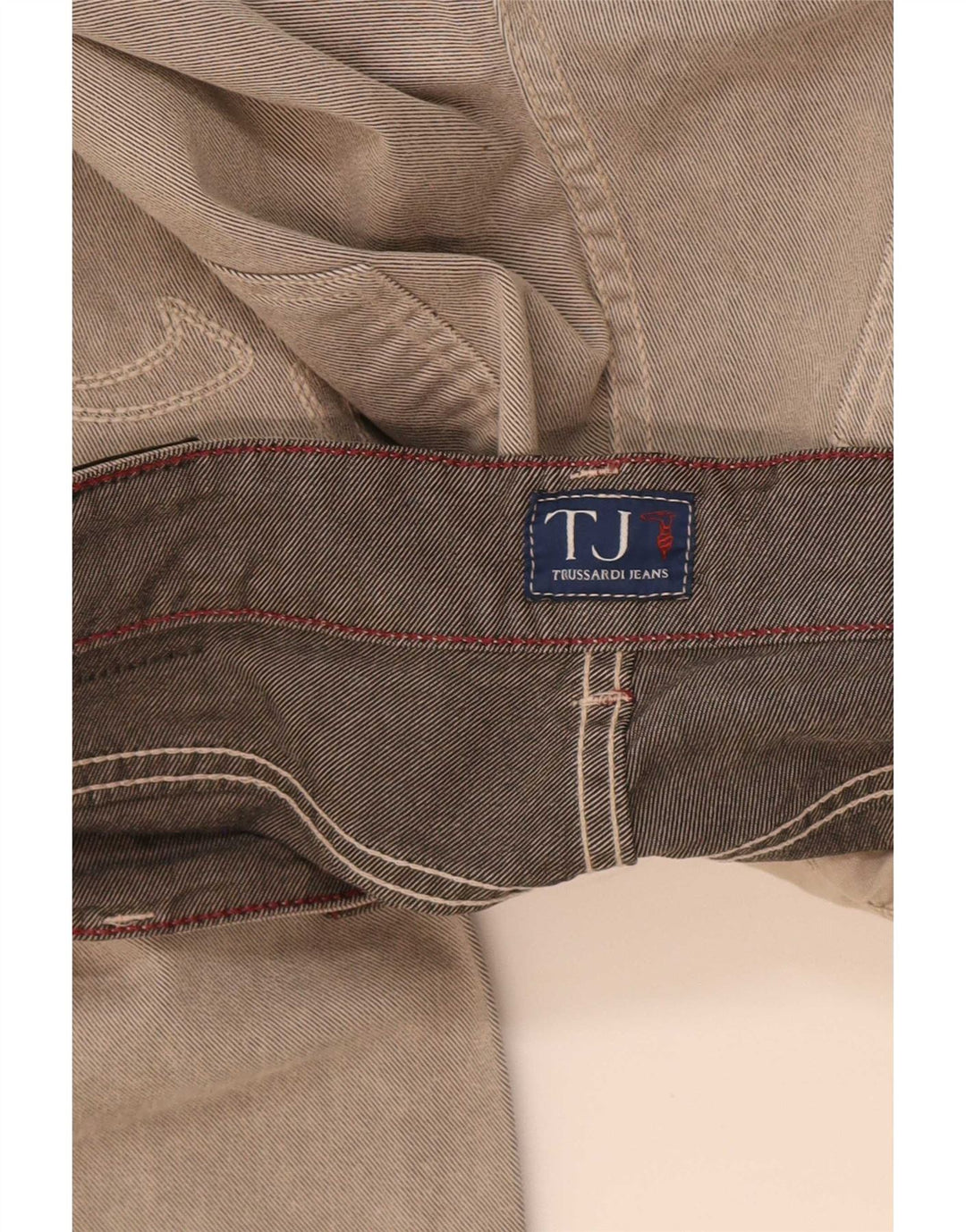 Ανδρικό τζιν Trussardi ίσιο W31 L33 Γκρι βαμβακερό