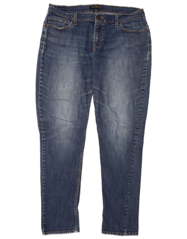 Levi's Womens 524 Super Low Skinny Jeans W36 L31 Blue