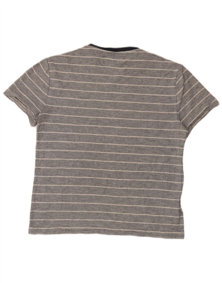 Ανδρικό T-Shirt Penguin Top Βαμβακερό μεσαίο γκρι ριγέ