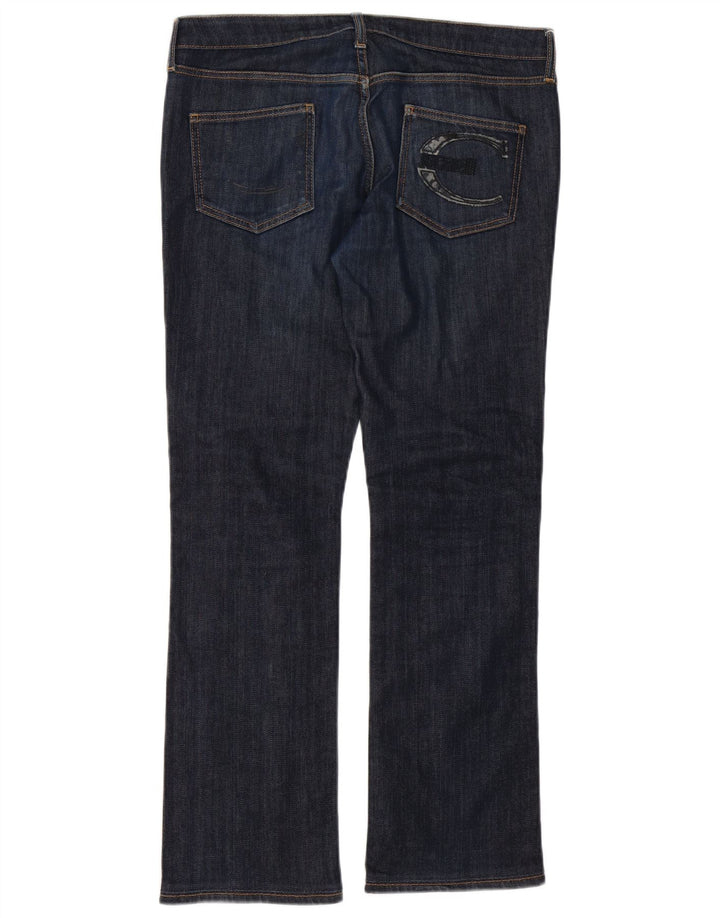 Just Cavalli Γυναικεία Bootcut Jeans IT 46 Large W32 L30 Navy Blue