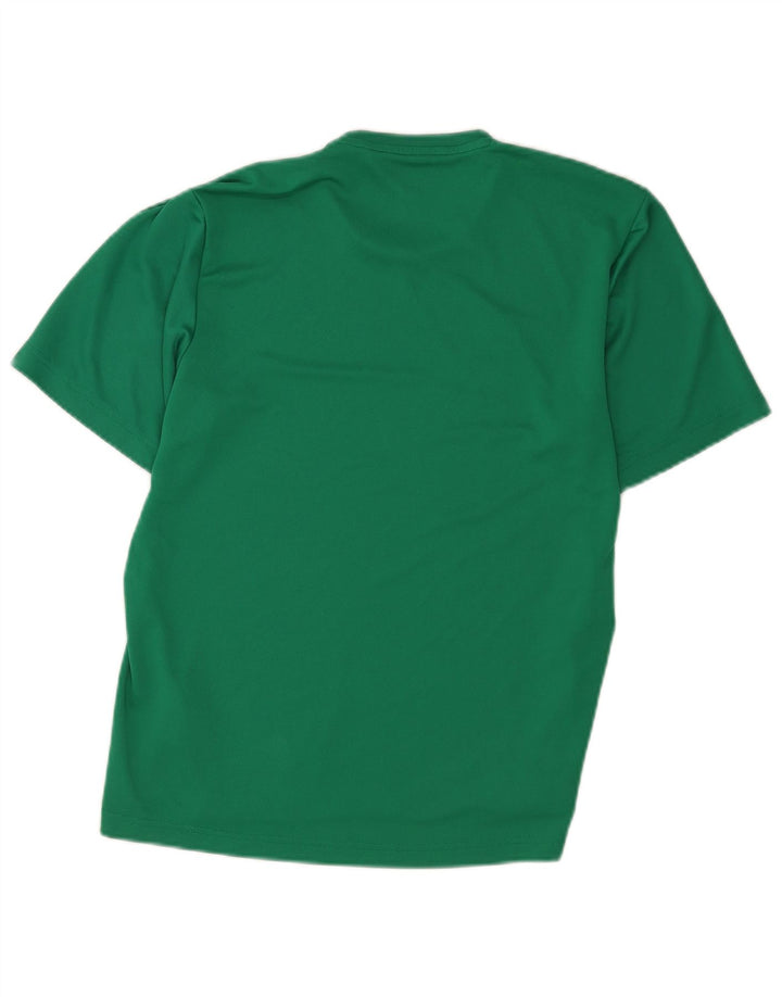 Ανδρικό T-Shirt Climalite Adidas Top Μεσαίο Πράσινο Πολυεστέρας
